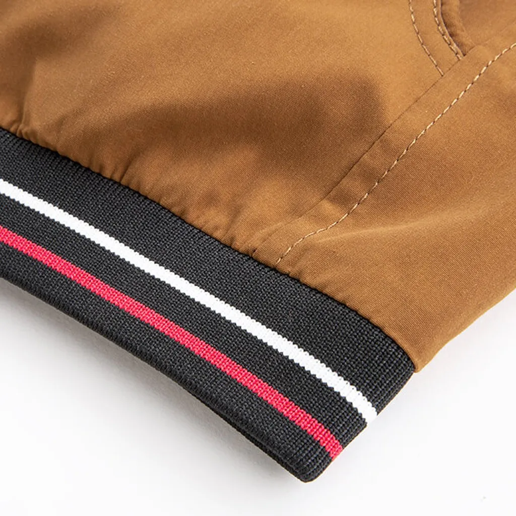 Куртка мужская бейсбольная куртка кэжуал весна осень мода Slim Fit Мужская куртка тонкие куртки брендовая повседневная куртка наивысшего качества@ FO