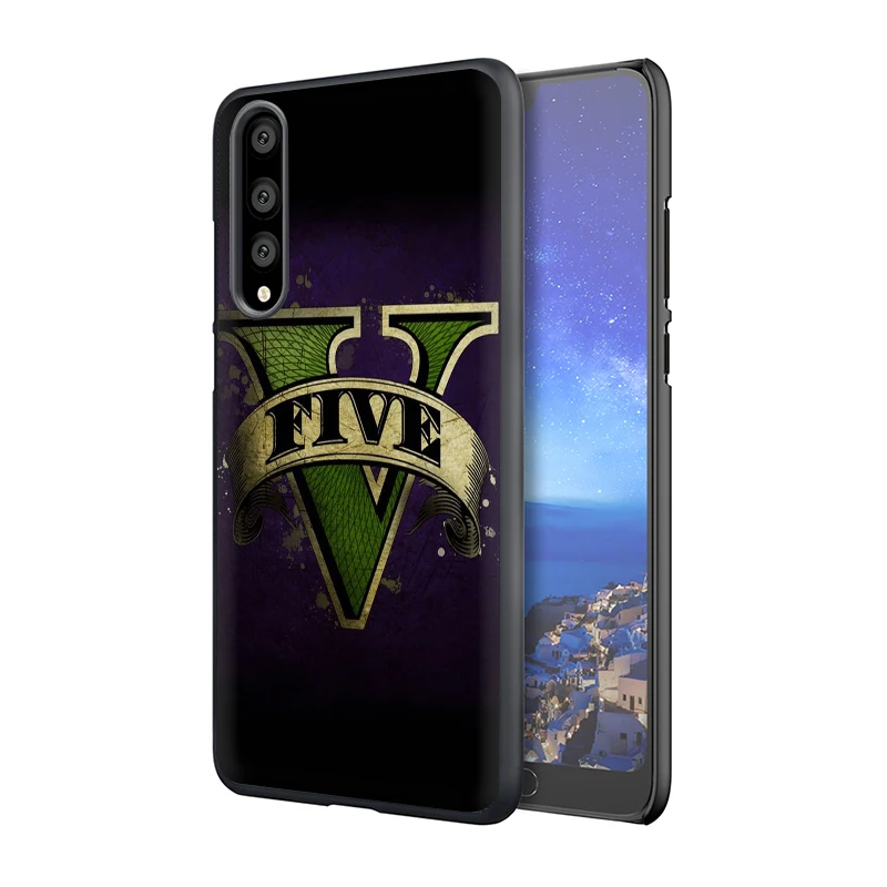 EWAU GTA 5 Grand Theft силиконовый чехол для телефона huawei P8 P9 P10 P20 P30 Pro Lite Mini P Smart Z Plus