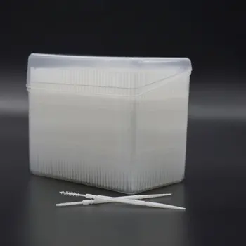 

1100PCS/SET Double Head Disposable Tooth Floss Hygiene Dental Floss Interdental Toothpick Healthy for Teeth Cleaning Oral Care