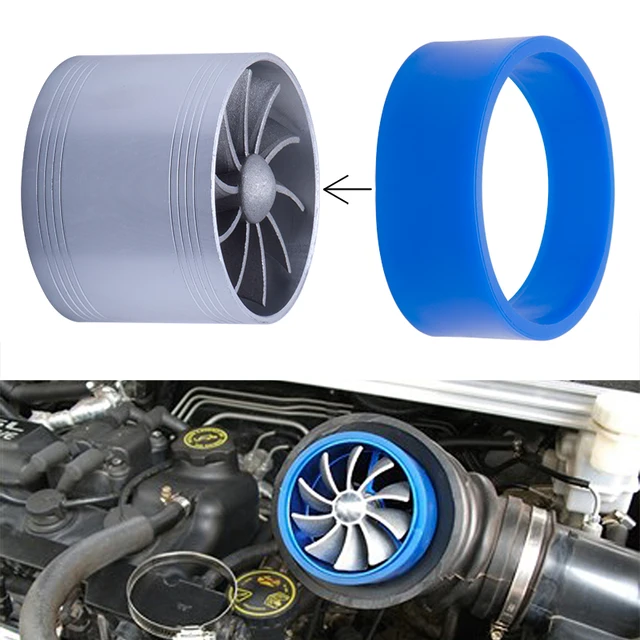 Universal Auto Luftfilter Ansaugturbine Turbolader Fuel Gas Saver Fan