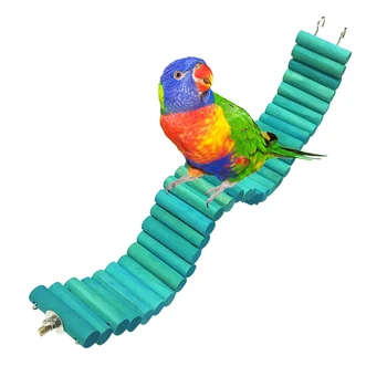 

Hamster Squirrel Golden Bear Parrot Ladder Stand Climbing Toy Solid Playing Accessories Products for Hamster Squirrel Guinea Pig