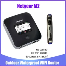 Unlocked Netgear Nighthawk M2 MR2100 cat20 4GX Gigabit 4G 2Gbps 5CA Mobile WiFi Hotspot WIFI Router Pocket Mifi RJ45 Router