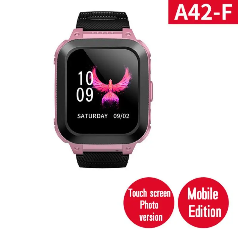 Детский gps трекер SOS Smartwatch мониторинг позиционирования телефон дети водонепроницаемые часы детские часы Совместимость IOS и Android PK Q80 - Цвет: Зеленый
