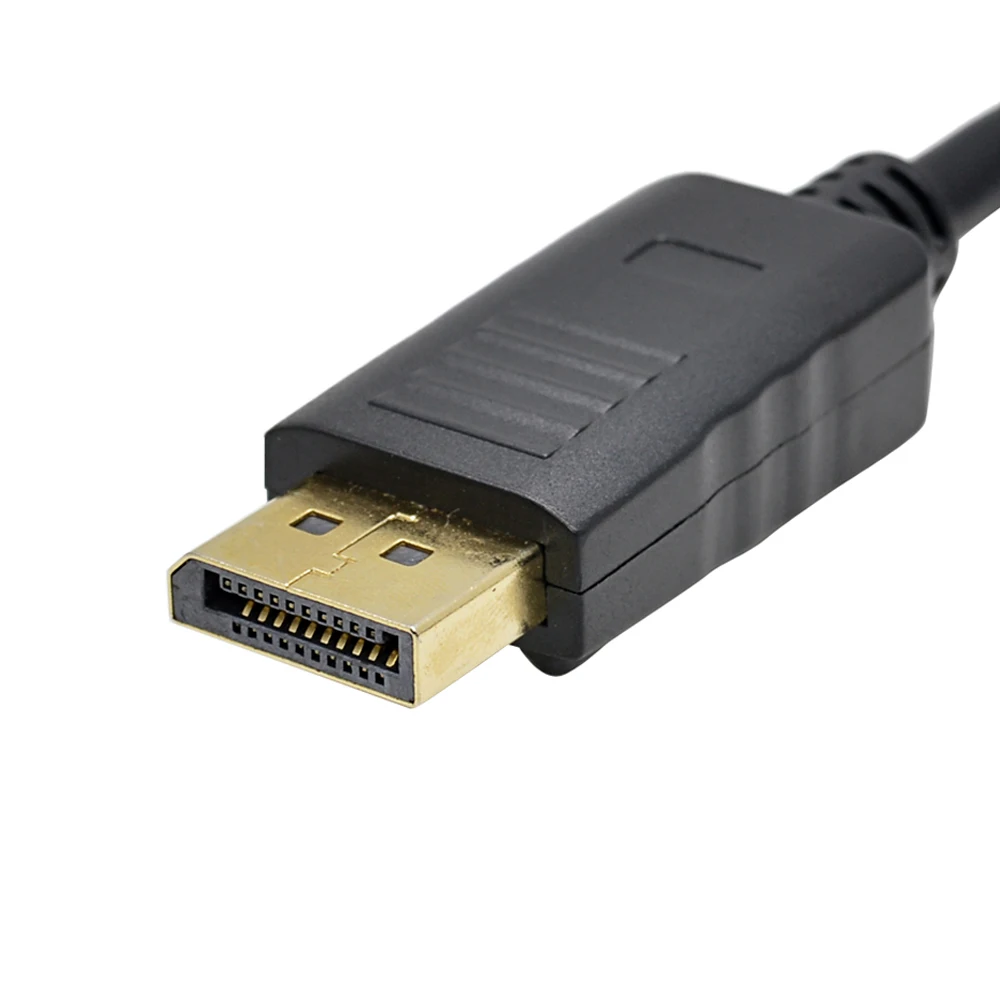 DisplayPort DP Мужской к VGA Женский адаптер кабель конвертер для ПК компьютер проектор для DTV телевидения HDVD плеер