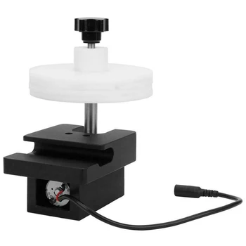 

Steel Ultrasonic Home Rotating Portable Durable Adjustable Power US Plug Vinyl Record Cleaner Rack Bracket Audio Accessories