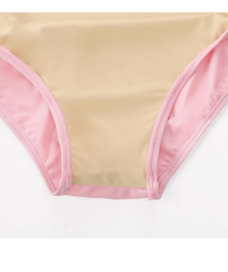 Ballett Trikots für Mädchen Tank Dance Trikot mit vollem Futter Kinder Nylon klassische Gymnastik Bodysuit Weste Ballerina Tanz Outfit – Detail 6