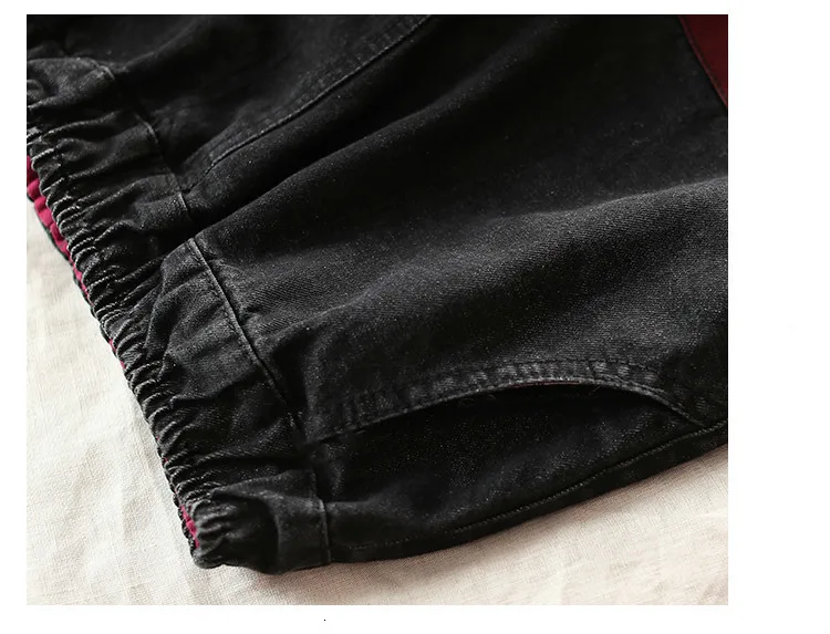 Max LuLu модные европейские женские зимние меховые теплые шаровары женские роскошные Лоскутные Джинсовые брюки негабаритные повседневные джинсы