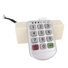 Цифровой электронный замок Интеллектуальный пароль номер клавиатуры шкаф кодовый дверной замок цинковый сплав замки для шкафа