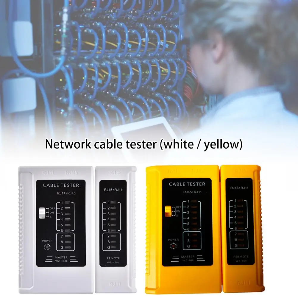 RJ45 RJ11 RJ12 сетевой кабель тестирование принтер USB LAN Сетевой кабель тестер сетевой Ethernet инструмент кабель USB принтера тестирование