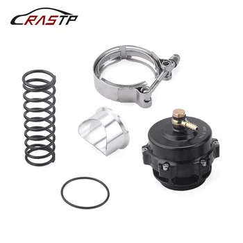 

RASTP-Universal 50mm V-Band Blow Off Valve Dump Valve BOV with Aluminum Flange SPRING+FLANGE with logo RS-BOV027