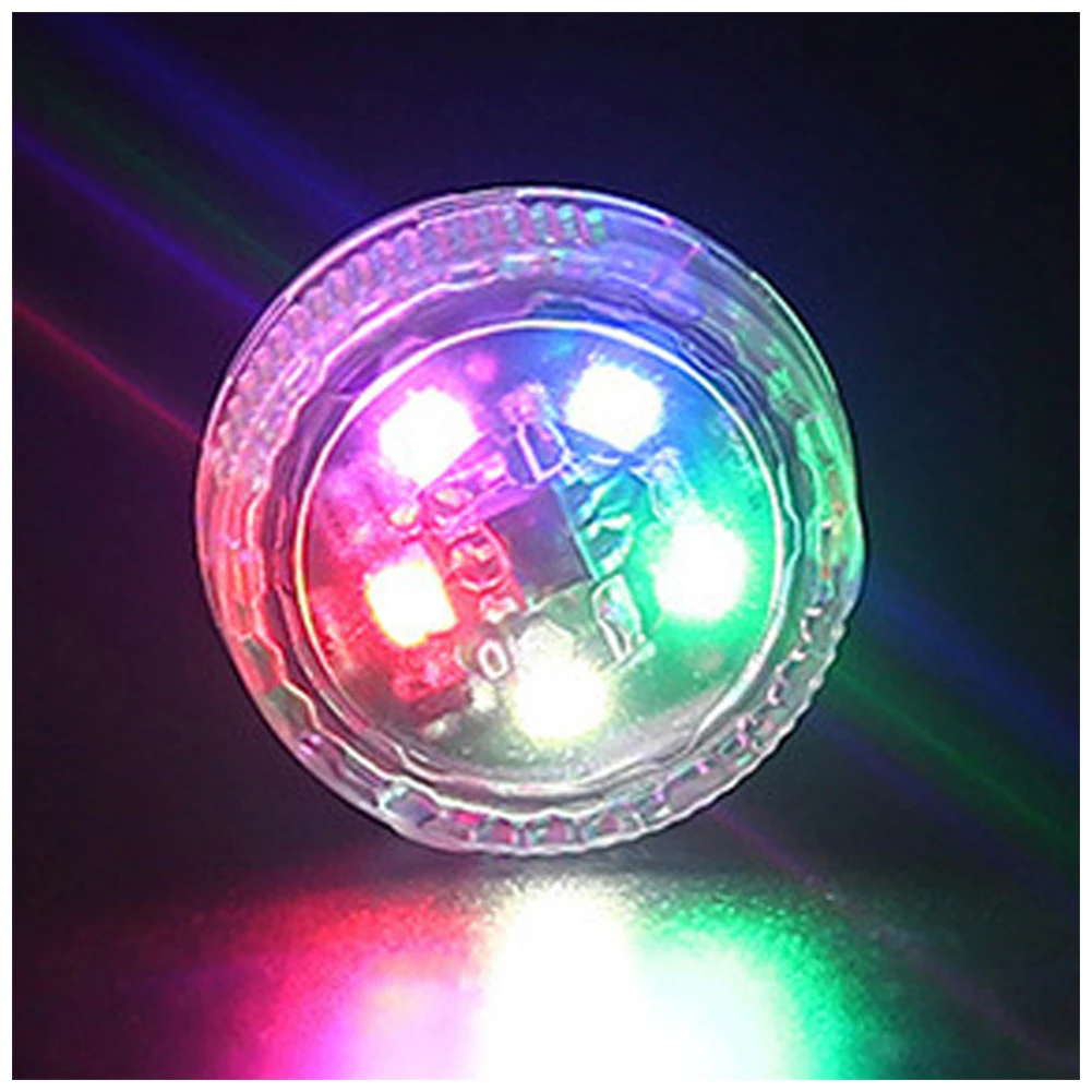 Colorful 5LED 4 шт беспроводной светодиодный Автомобильный Дверной открывающийся Предупреждение ющий проблесковая лампа мигает анти-задние столкновения предохранительные лампы CSL88 - Испускаемый цвет: Colorful 5LED