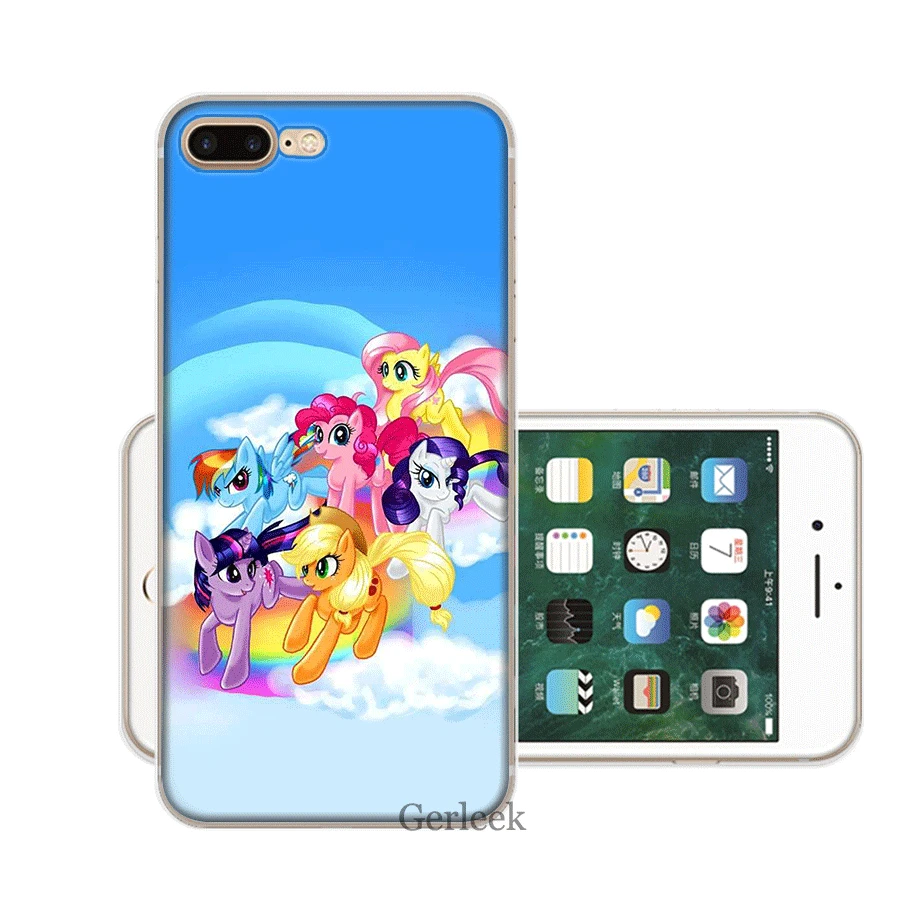 10 Мобильный чехол для телефона для iPhone XR X XS Max 11 Pro XR 6 6S iPhone 7 8 Plus 5 5S SE TPU чехол My Little Pony - Цвет: 10