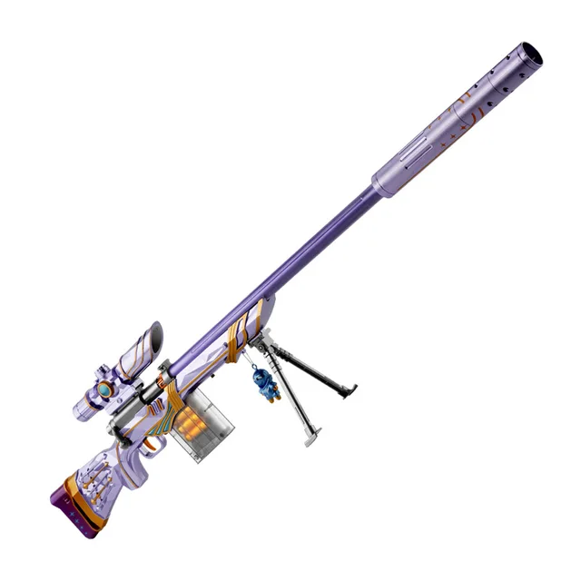 AWM M24 98k Soft Bullet Sniper Rifle Pneumatic Airsoft Toy Gun Weapon Military Gun Toy For Kid Adults Outdoor Games CS Fighting 6