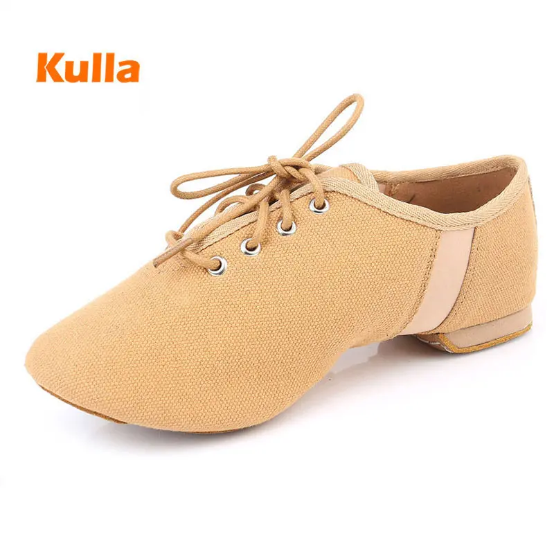 

Women Flat Jazz Dance Shoes Yoga Ballet Sneakers Fitness Adults Children Soft Canvas Unisex Gymnastics Sports Girls Dance Shoes