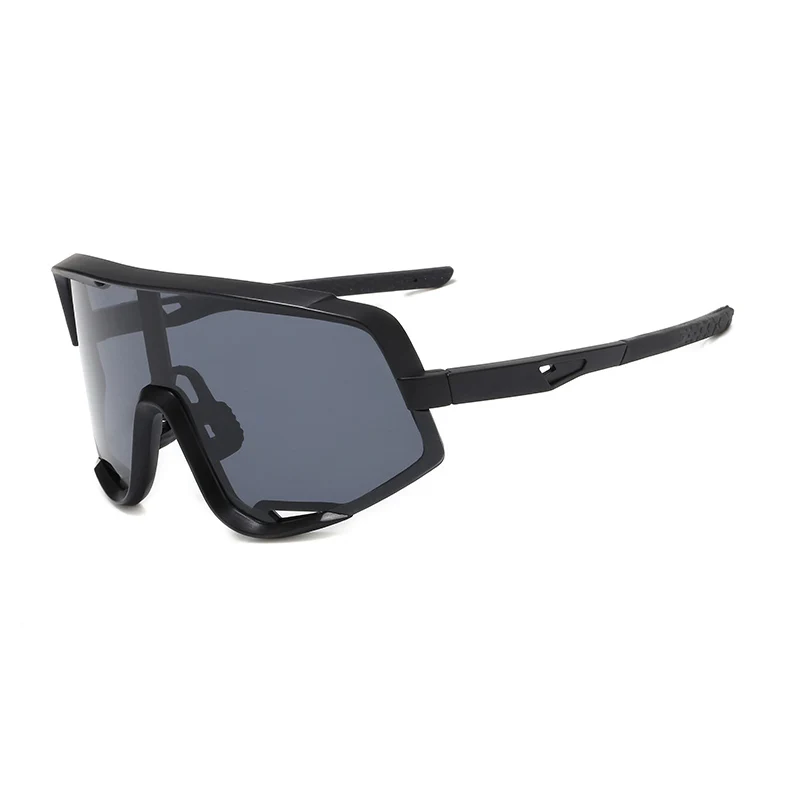 Black Gray Новые велосипедные очки UV400 дорожный велосипед MTB солнцезащитные очки на открытом воздухе вентилируемые гоночные Ridng очки Sandproof велосипедные очки - Цвет: Black Gray