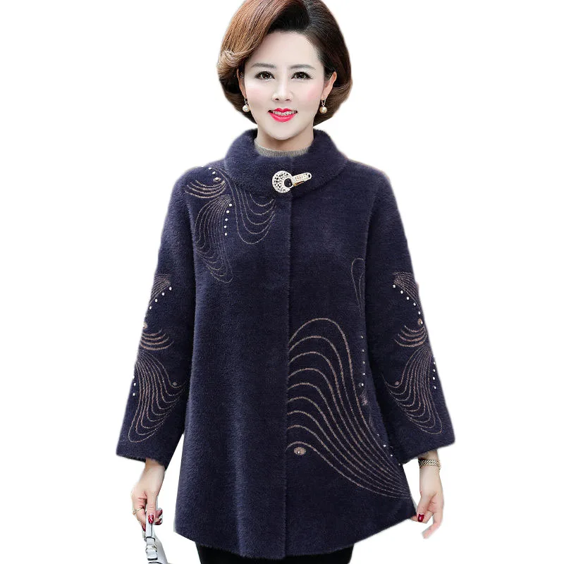 Women Winter Jacket High Quality Thick Imitation