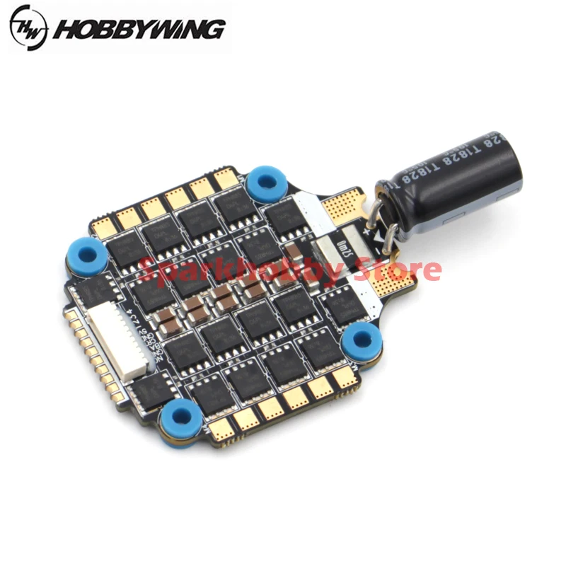 Nuevo HOBBYWING xrotor Micro 60A 4в1 5 V BEC salida 3-6 S Lipo BLHeli-32 DShot1200 integrada 3-6 S ESC para multicóptero DIY