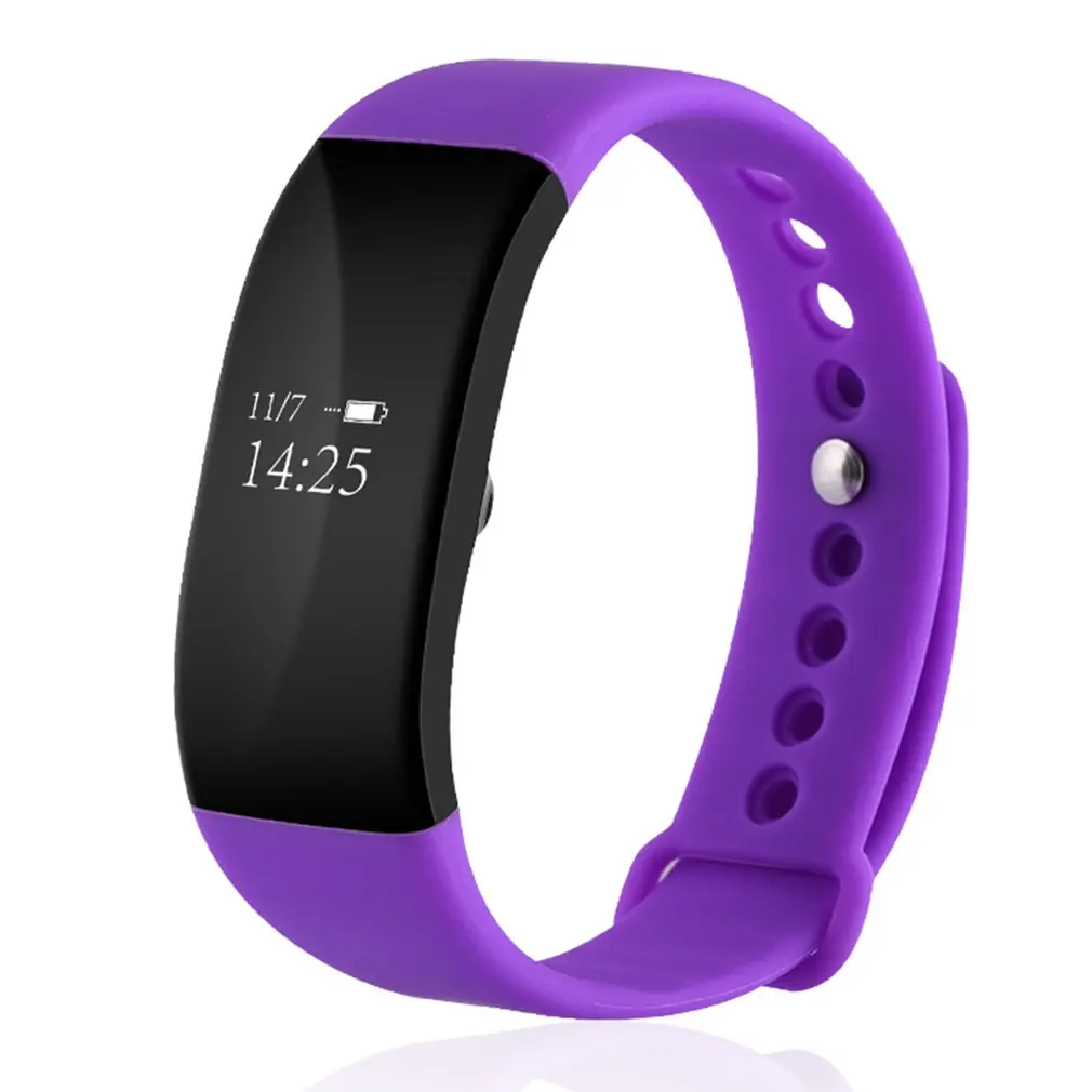 

Bluetooth 4.0 Professional IP67 Waterproof Wristband Heart Rate Smart Bracelet Watch Wristband Pedometer Calorie Sleep
