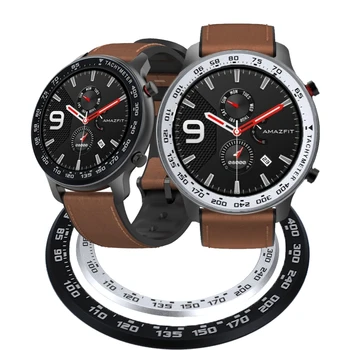 

Anti Scratch Protection Ring For Xiaomi huami amazfit gtr 47mm 42mm Ring sapphire Watch Dial Bezel Styling Case metal Cover