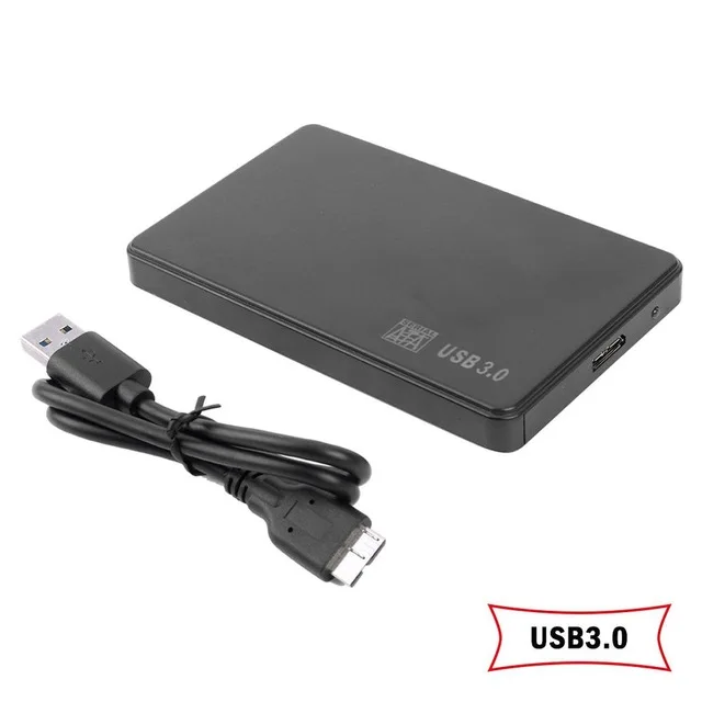 USB3.0 2,5 дюймовый HDD SSD коробка 5 Гбит/Sata к USB 3,0 2,0 адаптер Поддержка 2 ТБ внешний жесткий диск HDD жесткий диск чехол для WIndows, Mac - Цвет: USB3.0