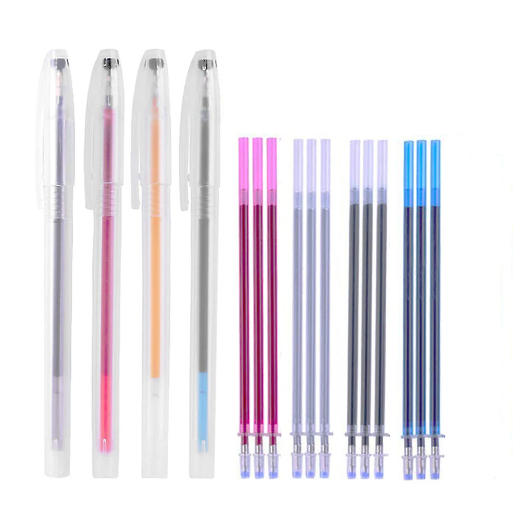

10Pcs Water Soluble Pen DIY Cross Stitch Fabric Marker Pen Draw Grid On Fabric Temporary Marking Embroidery Sewing Tools