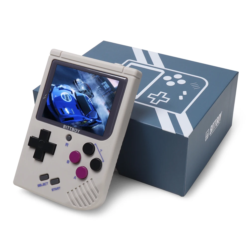  Videojuego Nuevo BittBoy V3.5 consola de videojuegos Retro de mano Guardar/cargar consola de juegos