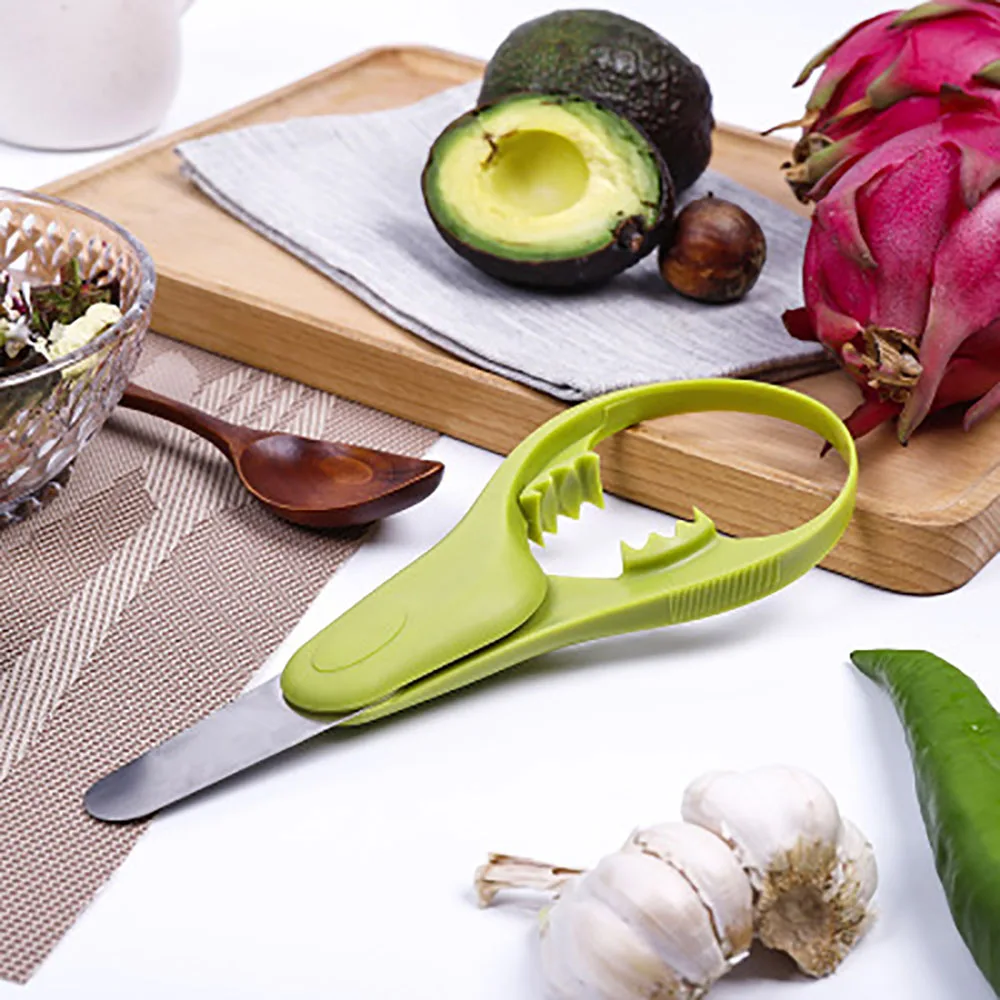 Многофункциональный из нержавеющей стали открытые Avocado Core Remover простые ручные