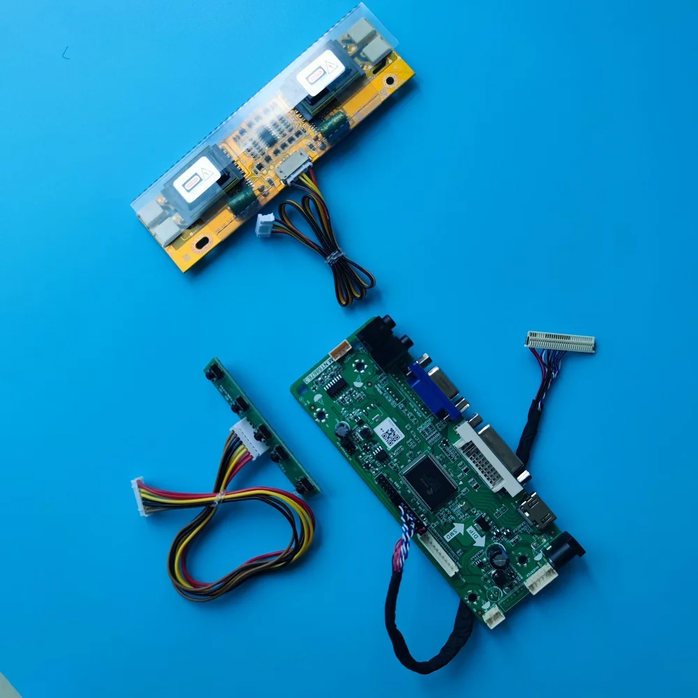 

Комплект для Φ/TLG1/TLC2/TLC1/TLB4 1280x1024 плата контроллера DVI HDMI-совместимый VGA LVDS 4 лампы монитор M.NT68676 19"