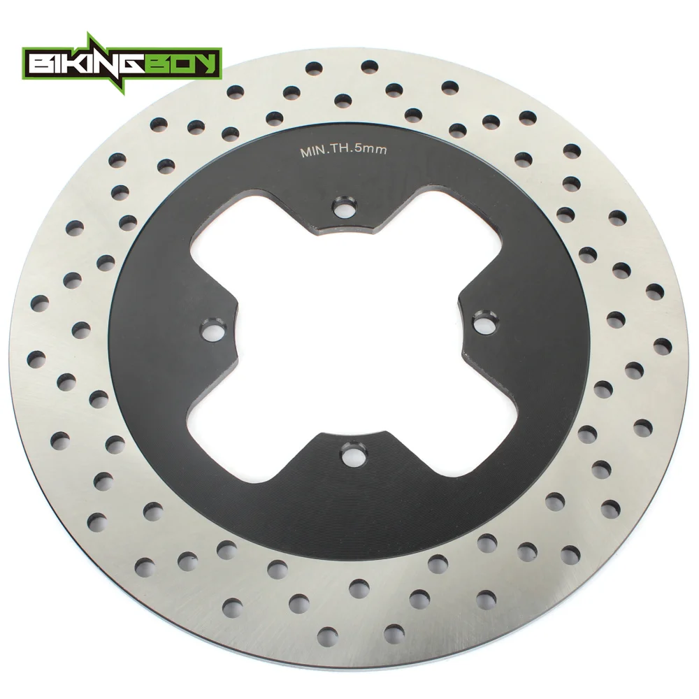 BIKINGBOY для Suzuki GS 500 E 88-03 GS 500 F 04-11 GSF 250 Bandit/N/Z GSF 400 Bandit N V VZ круглый задний тормозной диск ротора - Цвет: Silver