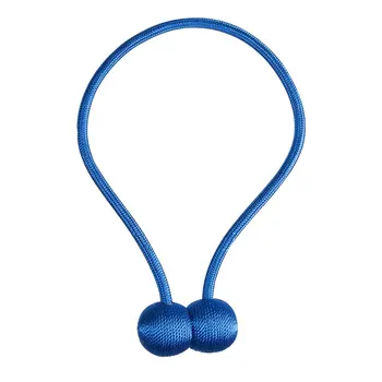 

Hot 1Pc Magnetic Curtain Tieback High Quality Holder Hook Buckle Clip Curtain Tieback Polyester Decorative Home Accessorie
