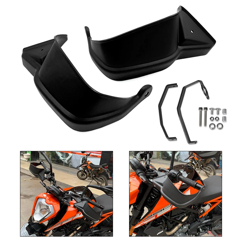 2019 Handlebar Handguards For KTM DUKE 390 250 2013-15 16 17 18 Hand Handle Bar Handguard Hand Guards Brush Guard Wind deflector (11)