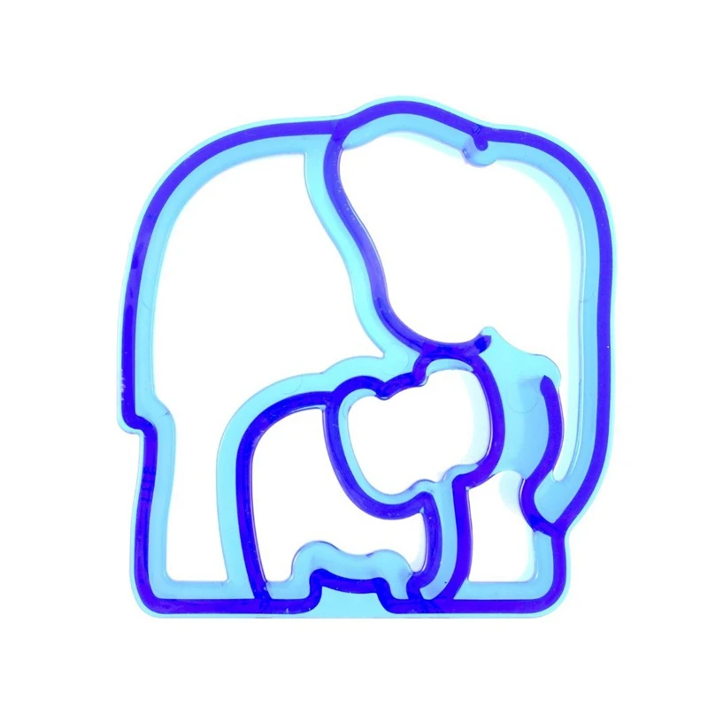 

Elephant-Shaped Sandwich Cutter Cookie Biscuit Cutter - random color