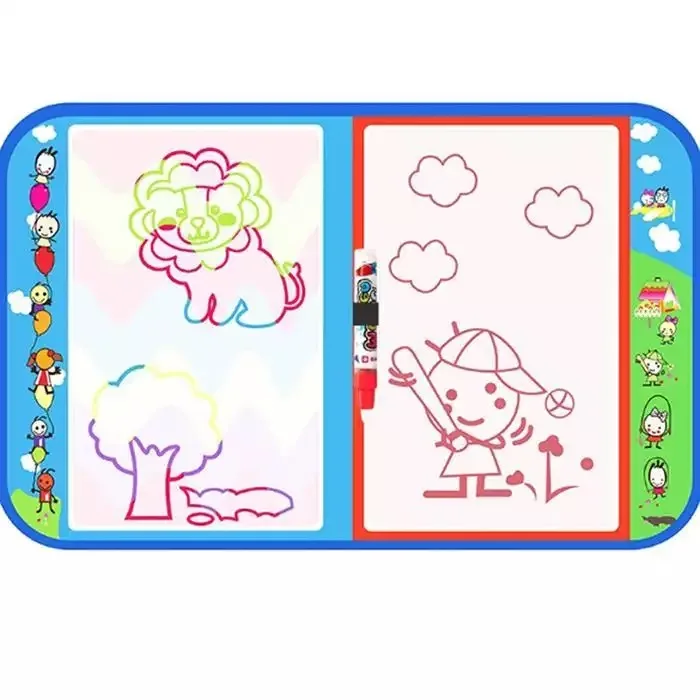 Многоразовая Волшебная книга для рисования водой 1 набор раскраска и волшебная