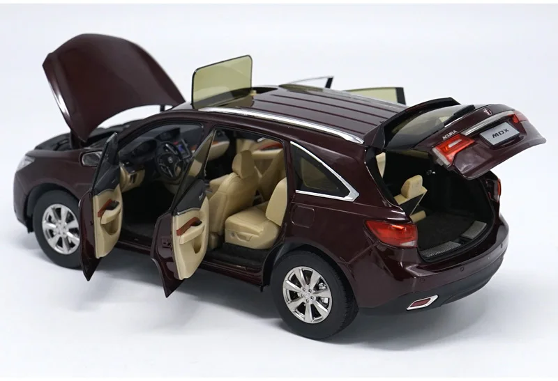 1:18 Honda Acura MDX литая под давлением Модель автомобиля игрушки Металлическая Модель автомобиля оригинальная коробка