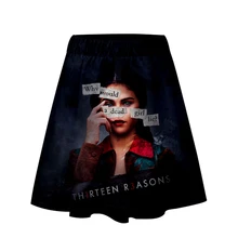 13 причин почему юбка Харадзюку Повседневная стиль Харадзюку поп юбки новые сексуальные Kpop Женская Повседневная Горячая Распродажа Мода