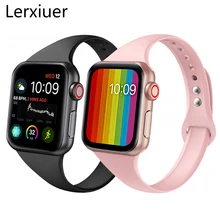 Ремешок для Apple Watch 38 мм 42 мм iWatch 4 ремешок 44 мм 40 мм спортивный силиконовый ремень браслет correa Apple watch 5 4 3 2 аксессуары