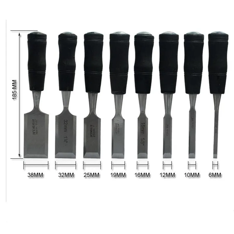 

Rugged handle DIY woodworking tools wood chisel carving chisel flat chisel