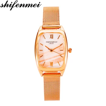 

Shifenmei Woman Watch 2020 Stainless Steel Clock Square Watches Luxury Waterproof Quartz Bracelet Wrist Watches Relogio Feminino