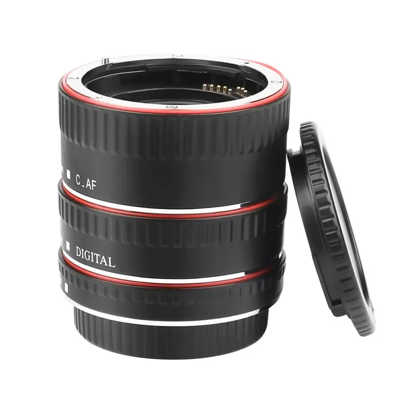 Для объектива Canon автоматическая фокусировка подходит для объектива Canon EF и EF-S адаптер объектива Макросъемка