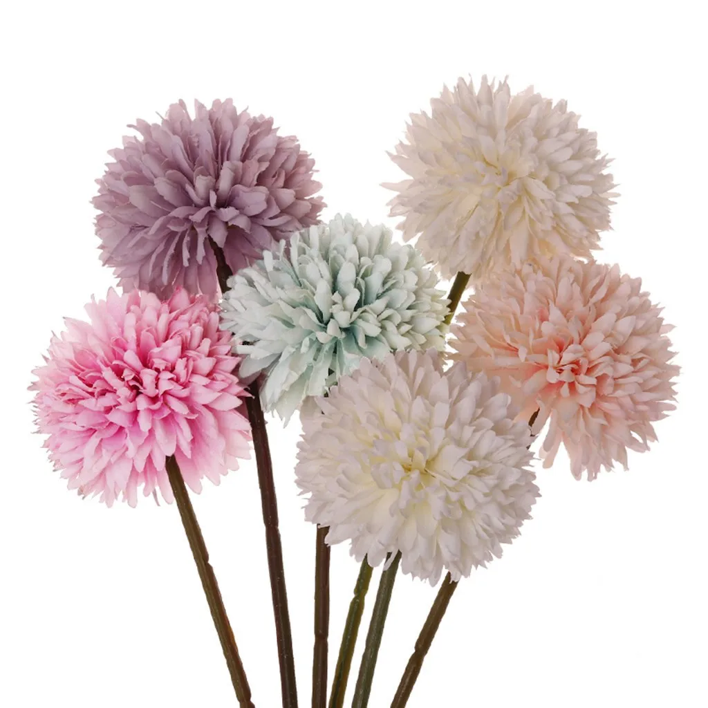 Beautiful Artificial Silk Flowers Small bouquet flores Home Party Romantic Floral Wedding Decoration Fake Flower NEW