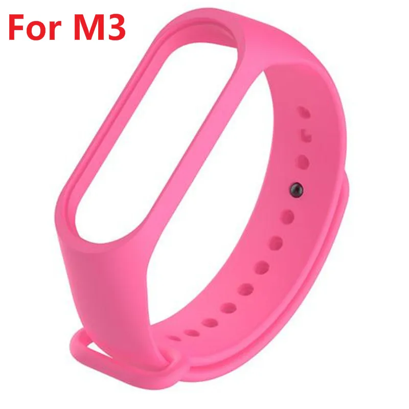 For Xiaomi Mi Band 3 Умный Браслет для xiaomi mi Band 3 4 спортивный ремешок часы силиконовый ремешок для xiaomi mi band 3 4 браслет mi band 4 3 ремешок - Цвет: For Xiaomi Mi Band 3