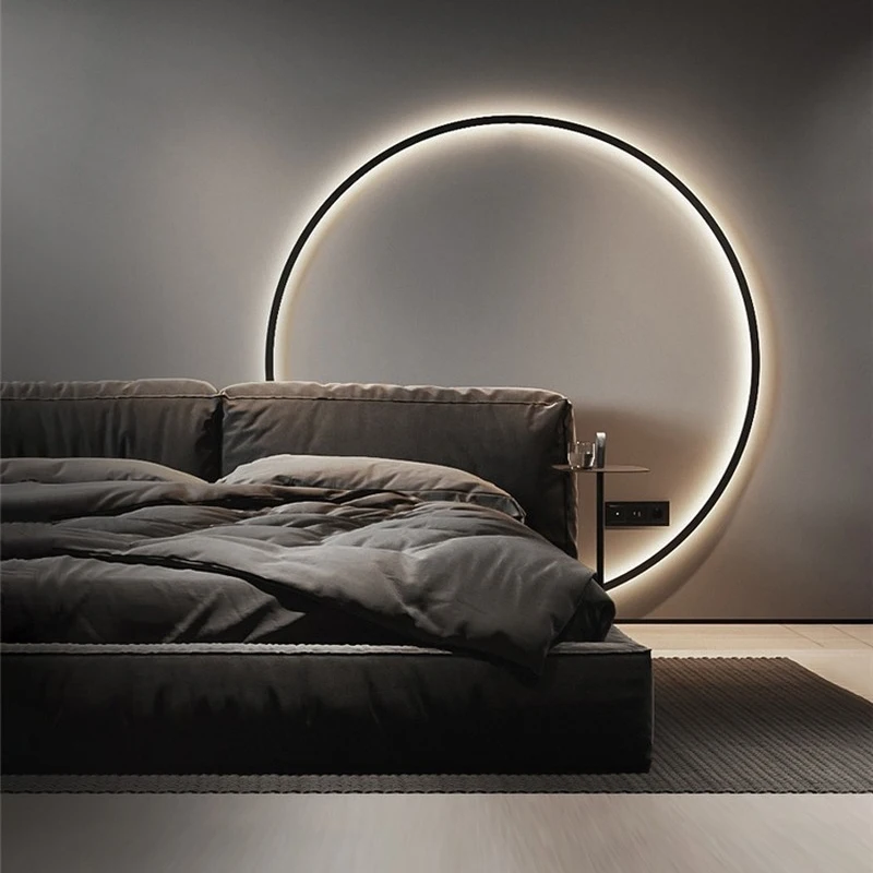 

Nordic Luxury Room Led Wall Lamp Minimalist Designer Creative Spotlight Led Lamp Hotel Living Room Home Atmosphere Decoration