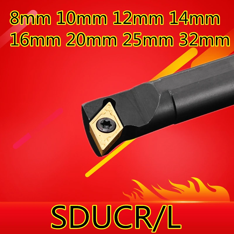 1PCS S08K-SDUCR07 S10K-SDUCR07 S12M-SDUCR07 S16Q-SDUCR11 S20R-SDUCR11 S25S-SDUCR11 S32T-SDUCR11 8mm-32mm CNC Turning tool | Инструменты