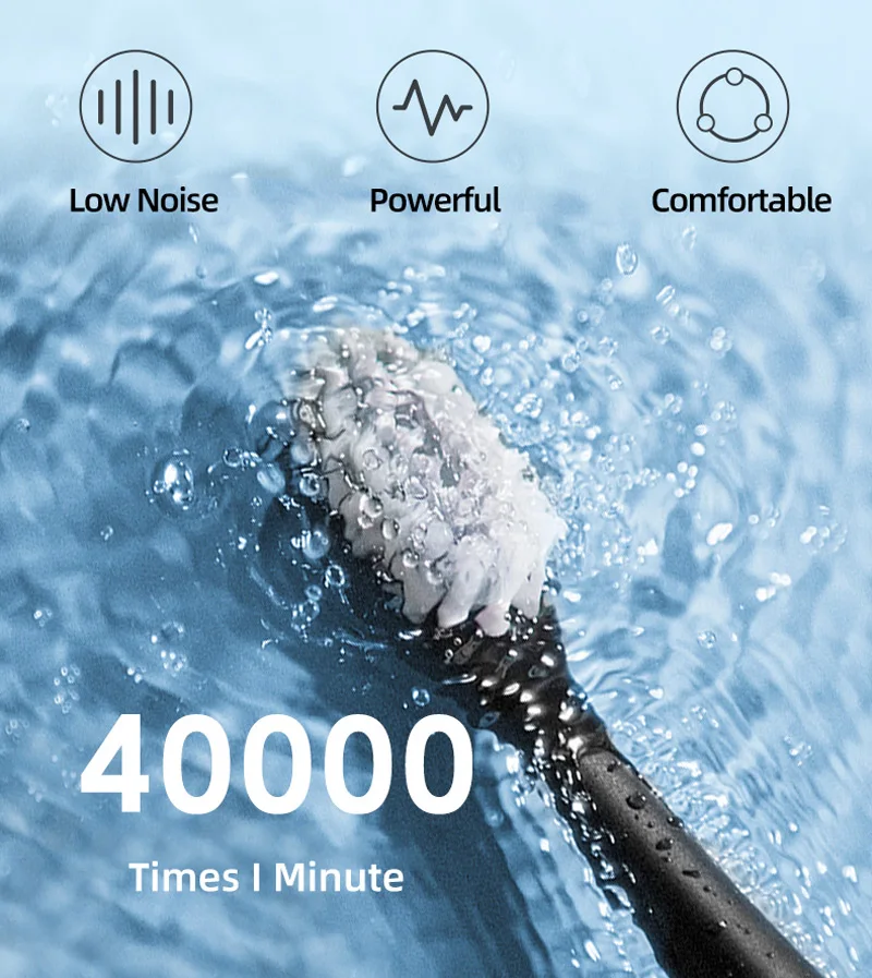 Portable Sonic Electric Toothbrush Upgraded Adult Waterproof Ultrasonic automatic Whitening Toothbrush USB Rechargeable ENCHEN Portable Sonic Electric Toothbrush Upgraded Adult Waterproof Ultrasonic automatic Whitening Toothbrush USB Rechargeable ENCHEN