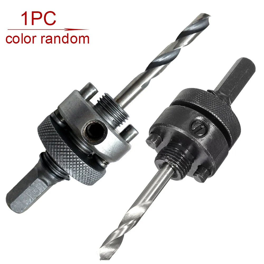

Drill Bit Large Shank Hole Saw Tool Color Random Cutter Woodworking High Speed Steel Smooth Cutting Home Twist Durable Arbor
