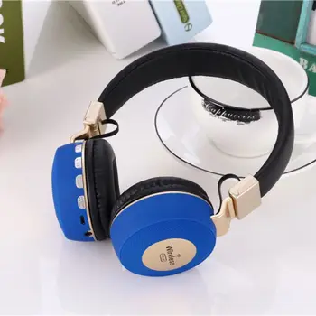 

BK-66 Wireless Bluebooth Headphones Gaming Kids Headset FM Radio Support TF Card