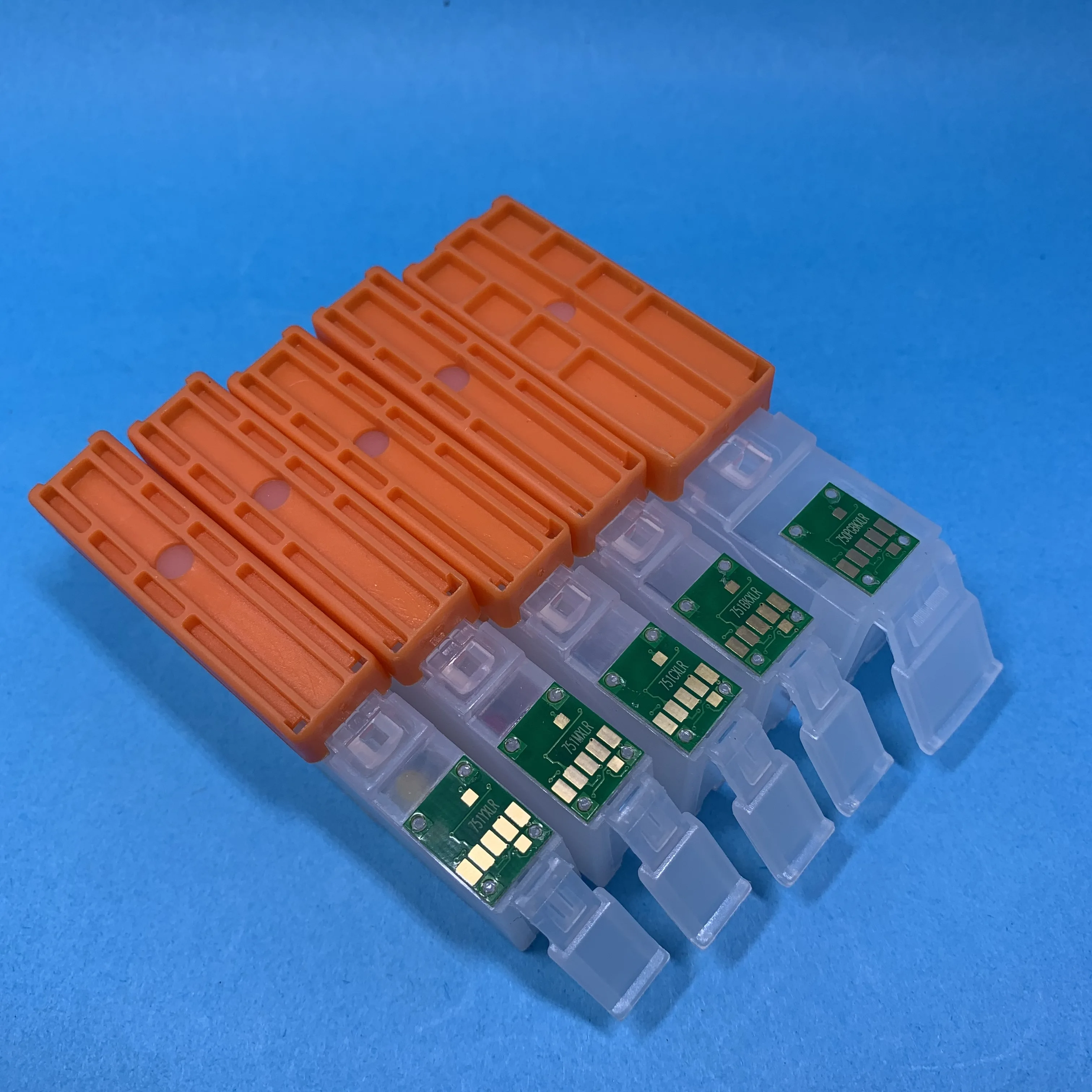 YOTAT 5 шт. многоразовый чернильный картридж PGI 750 CLI 751 для Canon PIXMA IP7270 MG6370 MG5470 MX727 MX927
