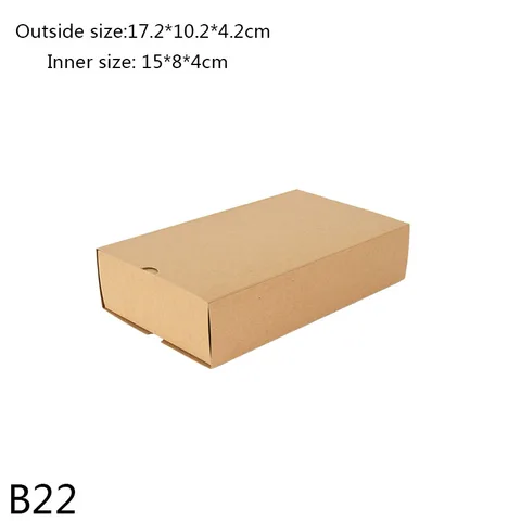 Black White Kraft Paper Box Candy Chocolate Storage Jewelry Boxes Wedding Birthday Party Gift Package Suppiles Home Decor