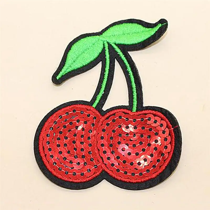 

10pcs Embroidered Patch Stickers DIY Apparel Sewing Patches Sequin Patches Badges for Clothes Decoration
