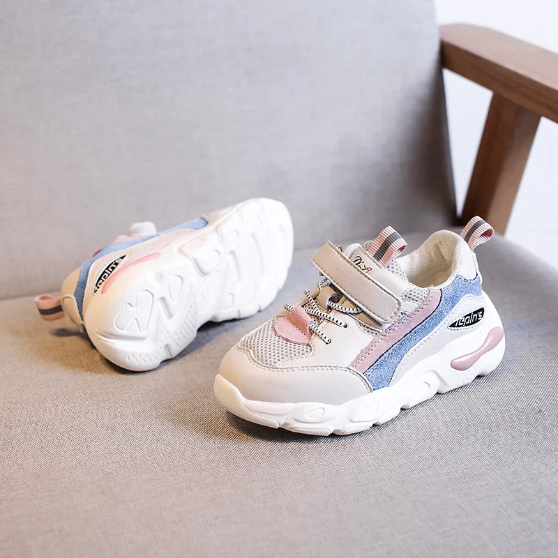 

Children's Sports Shoes 2019 Spring New Boys Running Shoes Girls Old Shoes